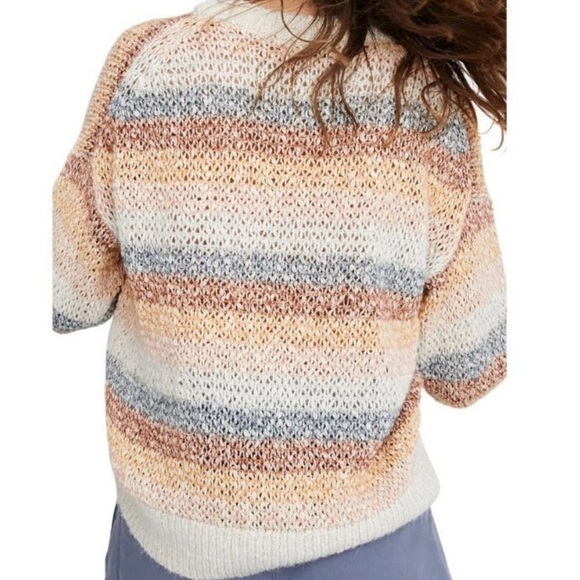 Madewell Rainbow Stripe Crewneck Sweater XXS - Picture 8 of 8